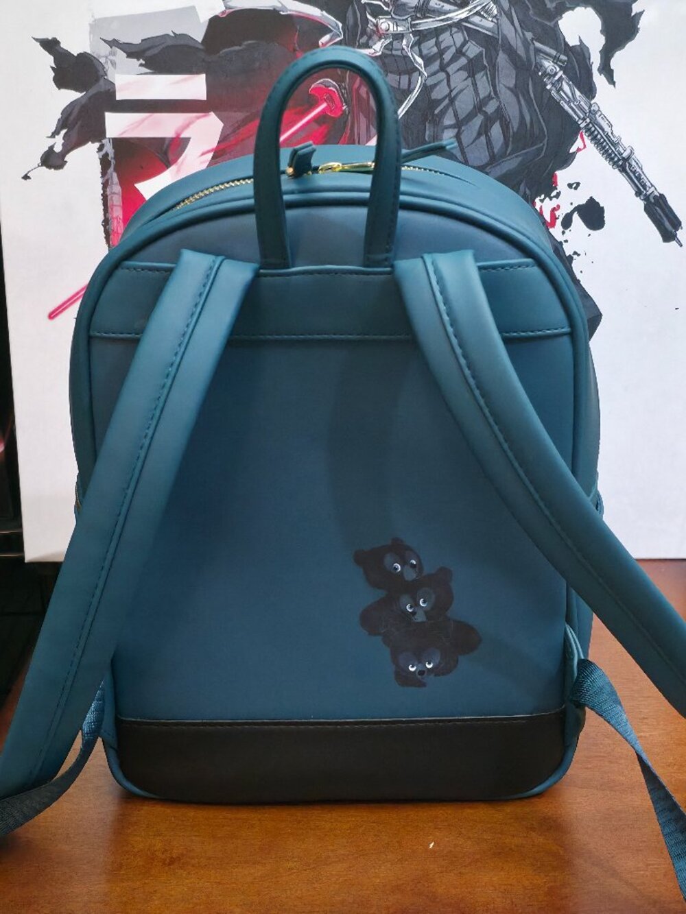 Loungefly Disney Pixar Brave Merida & DunBroch Bears Mini Backpack - Picture 3 of 5